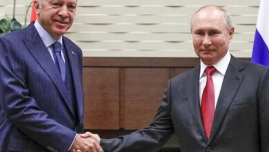 Putin, Erdogan discuss bilateral relations, situation in Ukraine