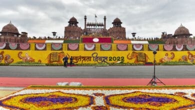 Independence Day function at Red Fort