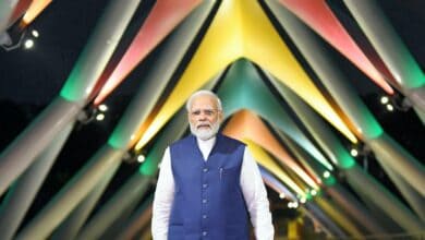 Prime Minister Narendra Modi at Atal Bridge inauguration