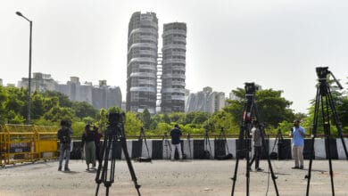 Supertech twin towers demolition preparation