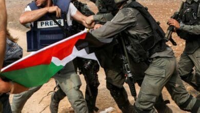 66 Israeli violations against Palestinian journalists in July