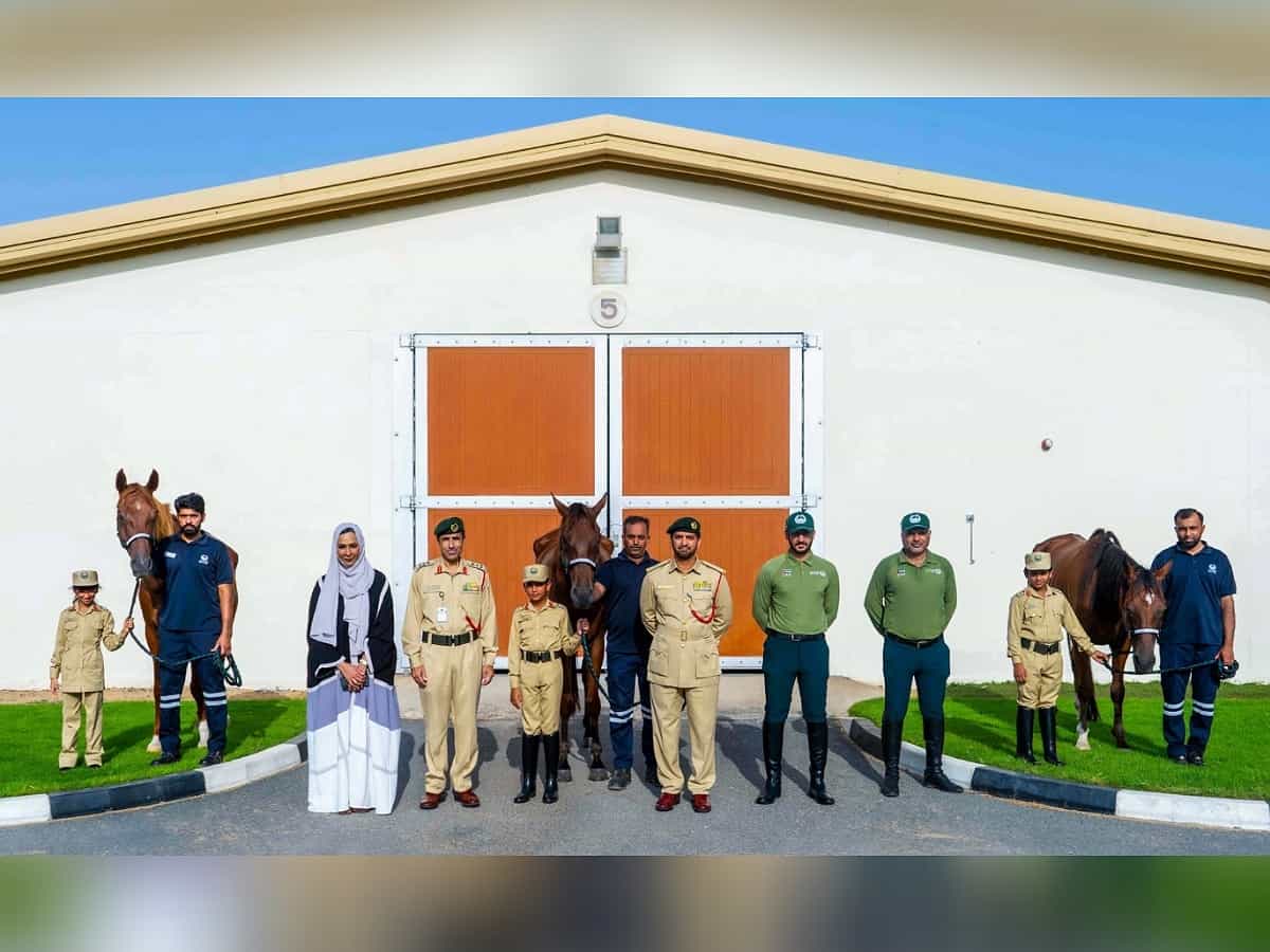 Dubai police presented horses to 3 children; here's why?