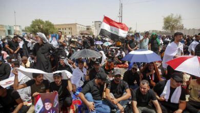 Rival Iraq protests underscore inter-Shiite power struggle