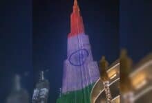 Watch: Burj Khalifa lights up to mark India's Independence Day