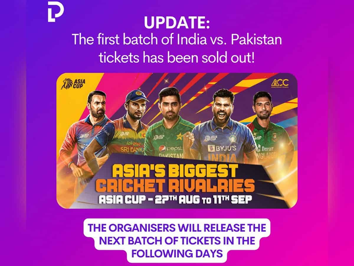 Asia Cup 2022: India-Pakistan match tickets sold within minutes; netizens react