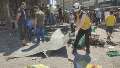 14 killed, 50 injured in market blast in north Syria