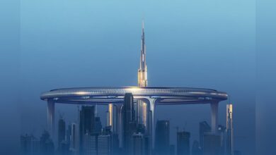 Photos: Dubai architects propose giant ring encircle Burj Khalifa