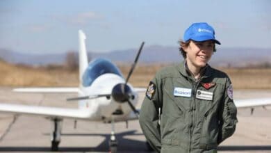 17-year-old becomes youngest pilot to fly solo around world