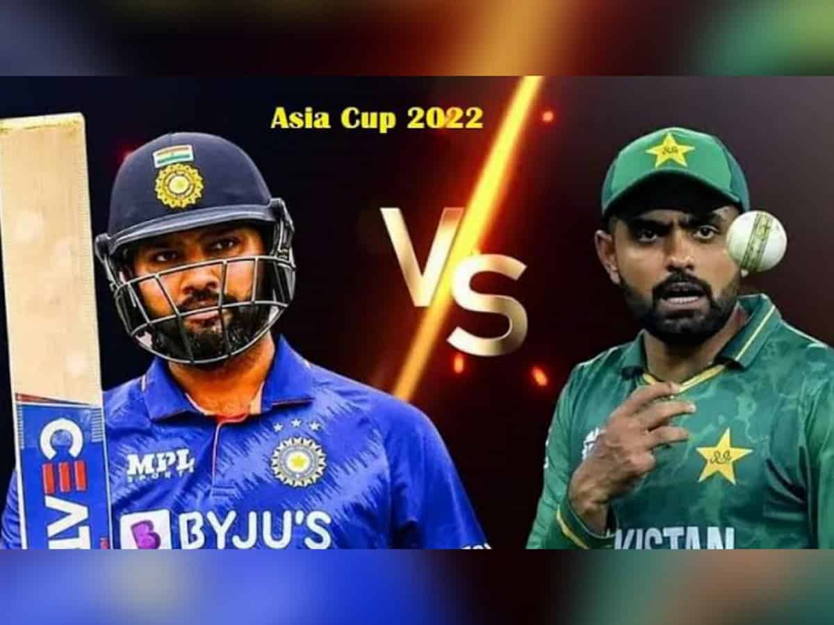 India vs Pakistan Asia Cup 2022; Here's how to watch