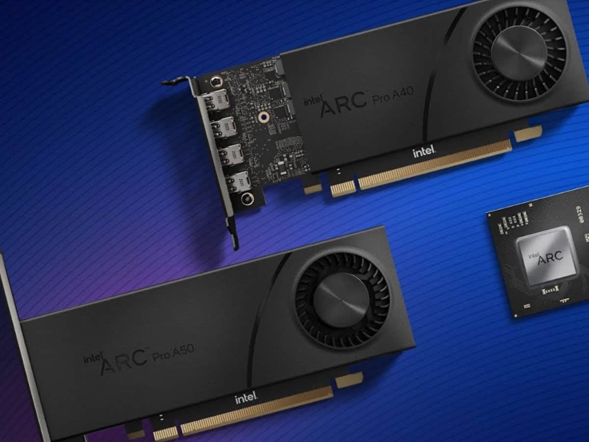 Intel introduces GPUs for powerful workstations, laptops