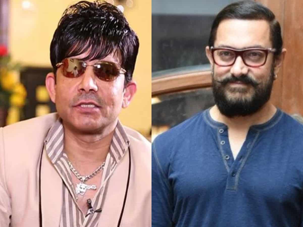 'Aaj Aamir Khan ka career khatam kardiya', claims KRK