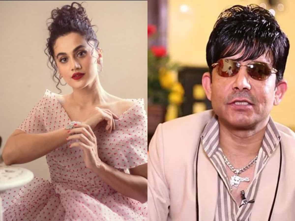Taapsee Pannu bashes KRK for trying to 'finish Bollywood'
