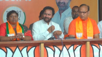 Kishan Reddy evades questions on Raja Singh at press conference