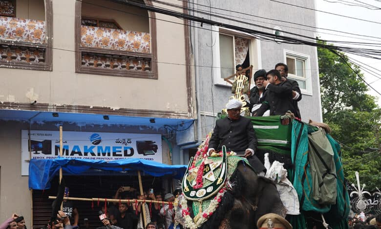 Bibi ka Alam procession in hyderabad
