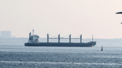 Food aid ship leaves Ukrainian port for Yemen: UN agency