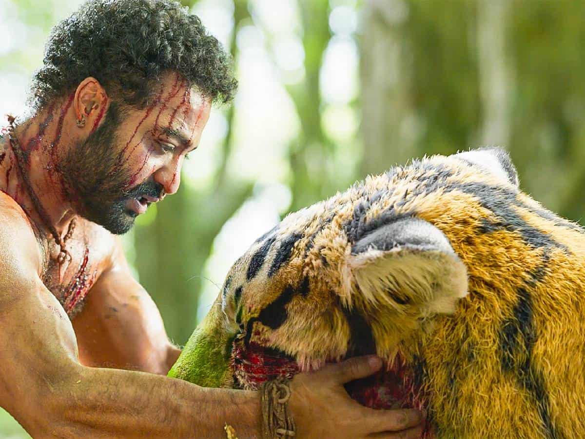 Did Jr NTR work with a real tiger in RRR? Know truth