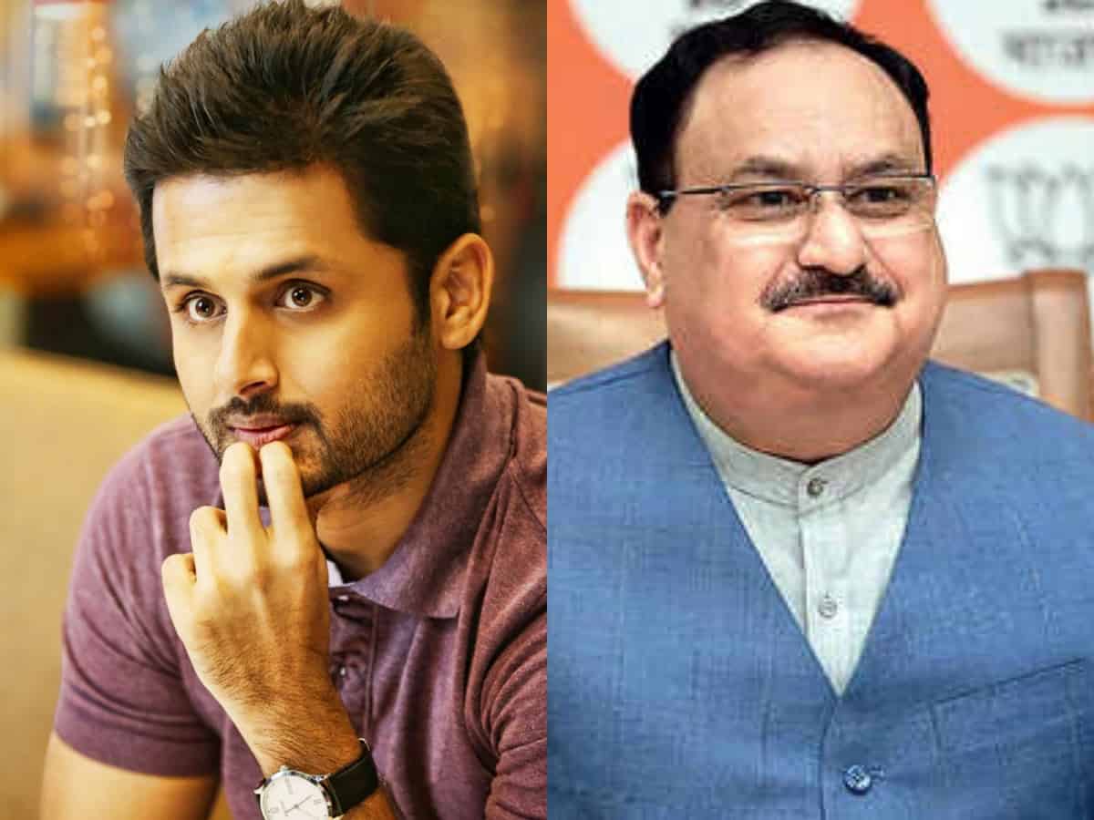 Hyderabad: Tollywood star Nithiin to meet JP Nadda, likely to join BJP