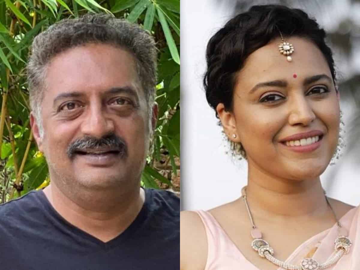 I am honored: Prakash Raj on being called male version of Swara Bhasker