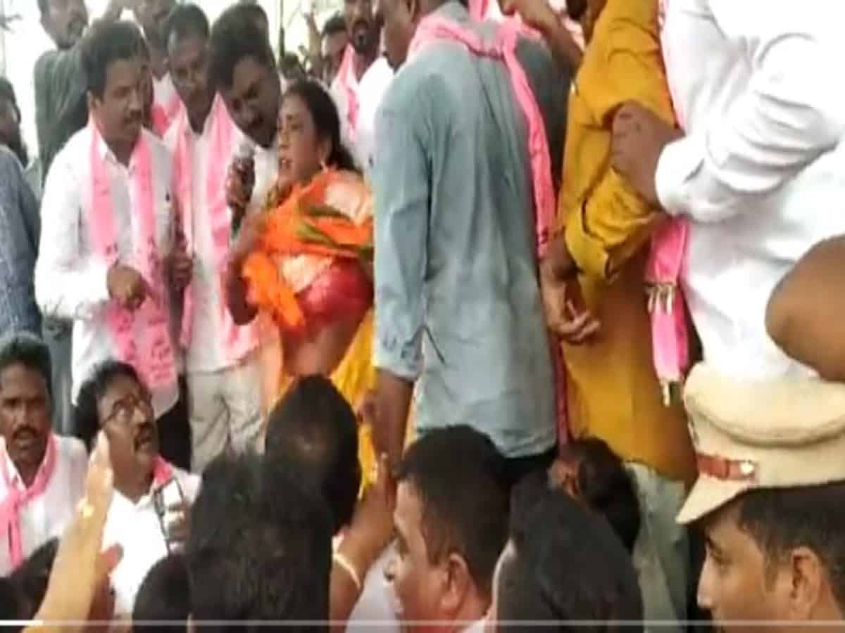 Telangana: Tension in Huzurabad as BJP, TRS workers clash