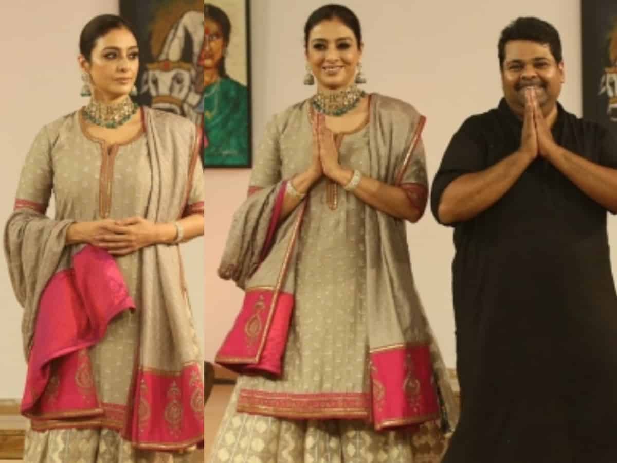 Tabu dazzles in Telangana's traditional weaves