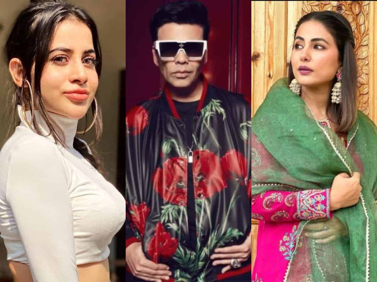 Koffee With Karan 7: KJo takes a dig at Urfi Javed, Hina Khan