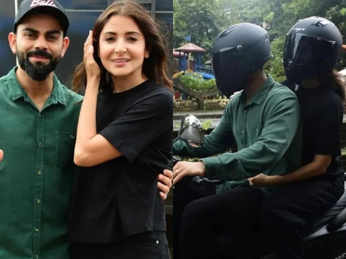 Virat Kohli takes Anushka Sharma out for a scooty ride in Mumbai