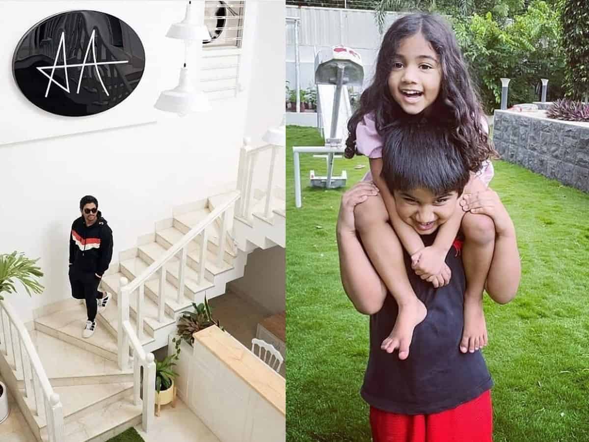 New photos of Allu Arjun's Rs 100cr bungalow in Hyderabad