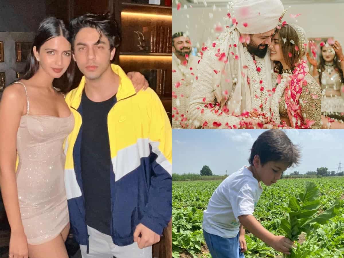 Trending pics: Aryan Khan's viral photo, Sara Ali Khan's bf & more