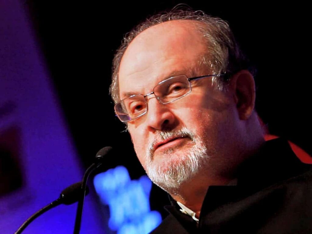 Rushdie's son says author off ventilator, retains feisty sense of humour