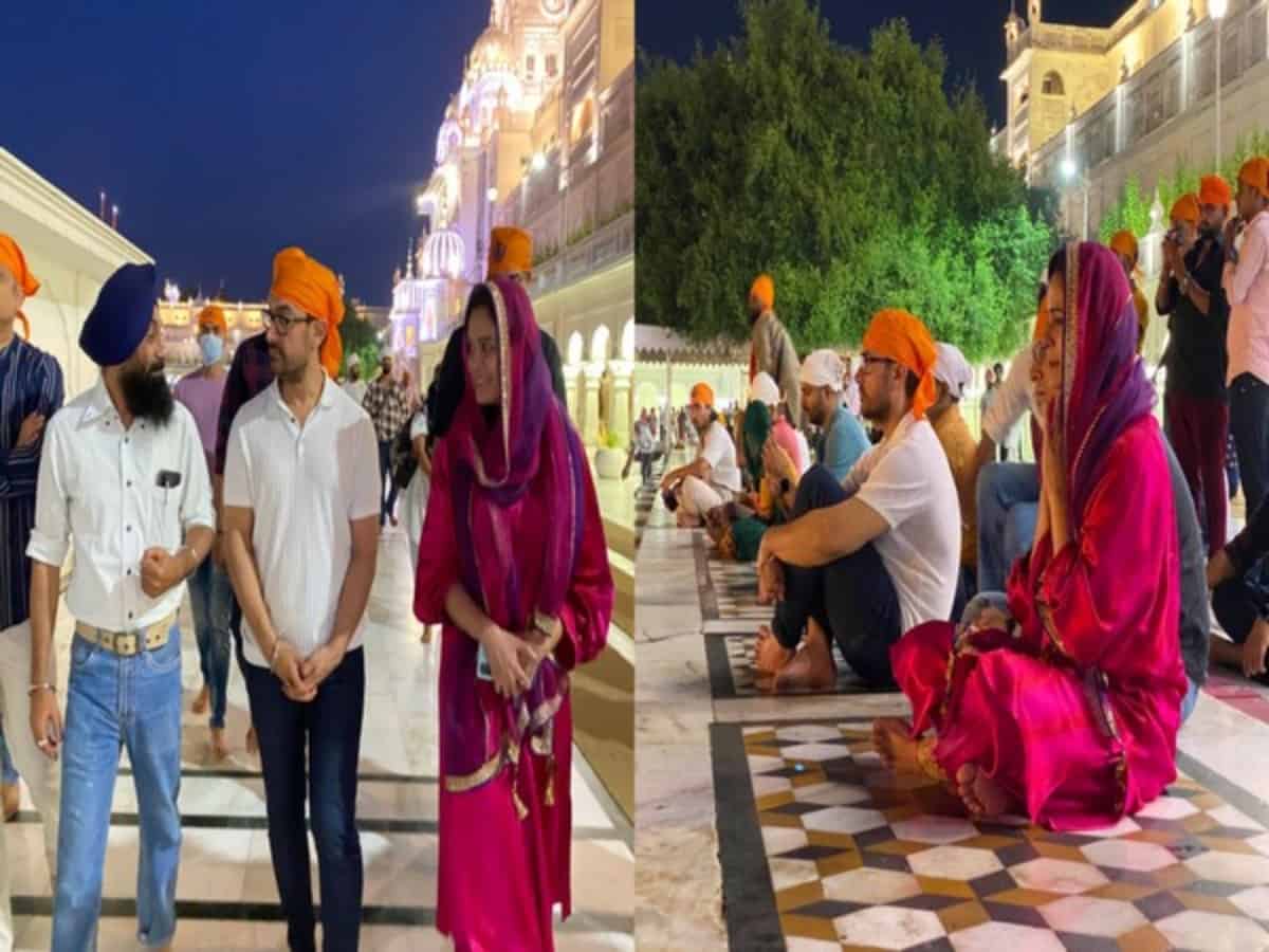 Aamir Khan visits Golden Temple ahead of 'Laal Singh Chaddha' release