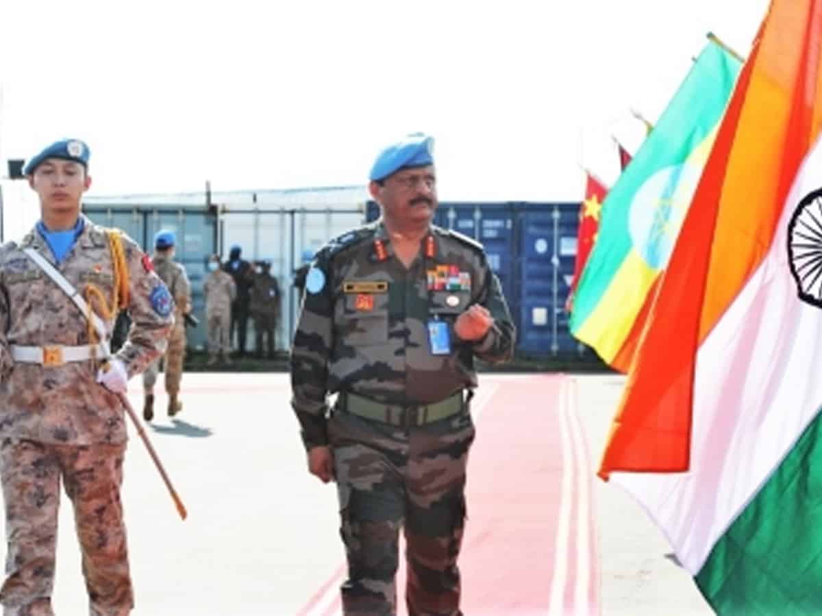 Lt Gen Subramanian takes command of UN's largest peacekeeping operation