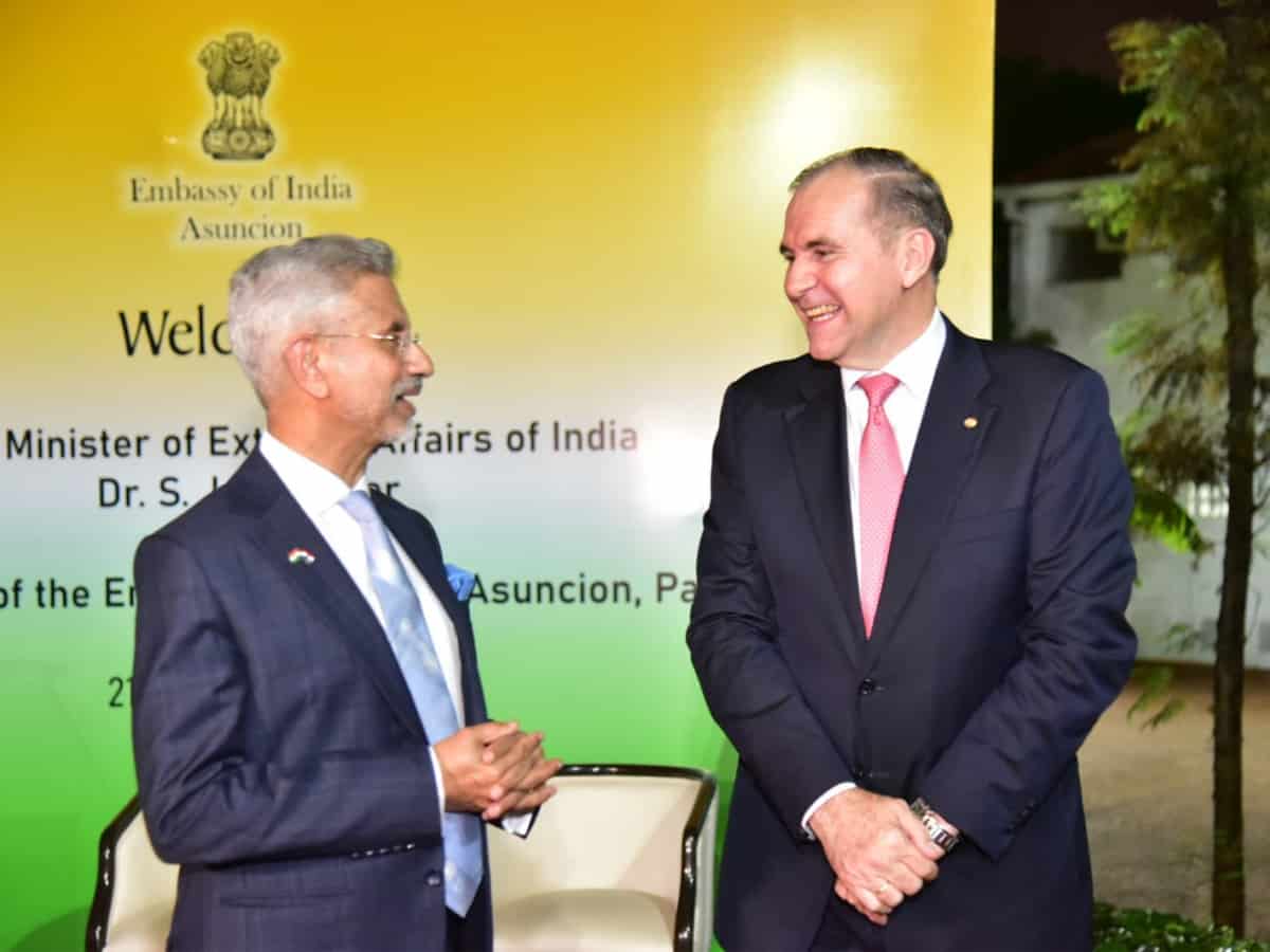 EAM Jaishankar inaugurates Indian Embassy in Paraguay