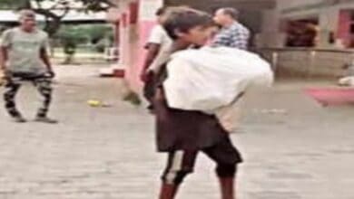 Denied ambulance, 10-yr-old carries brother's body in UP district