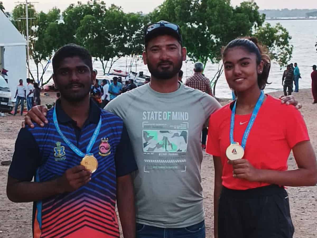 Hyderabad Sailor bags gold in world Champiomship