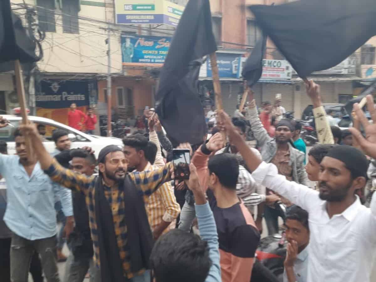Protests against Raja Singh