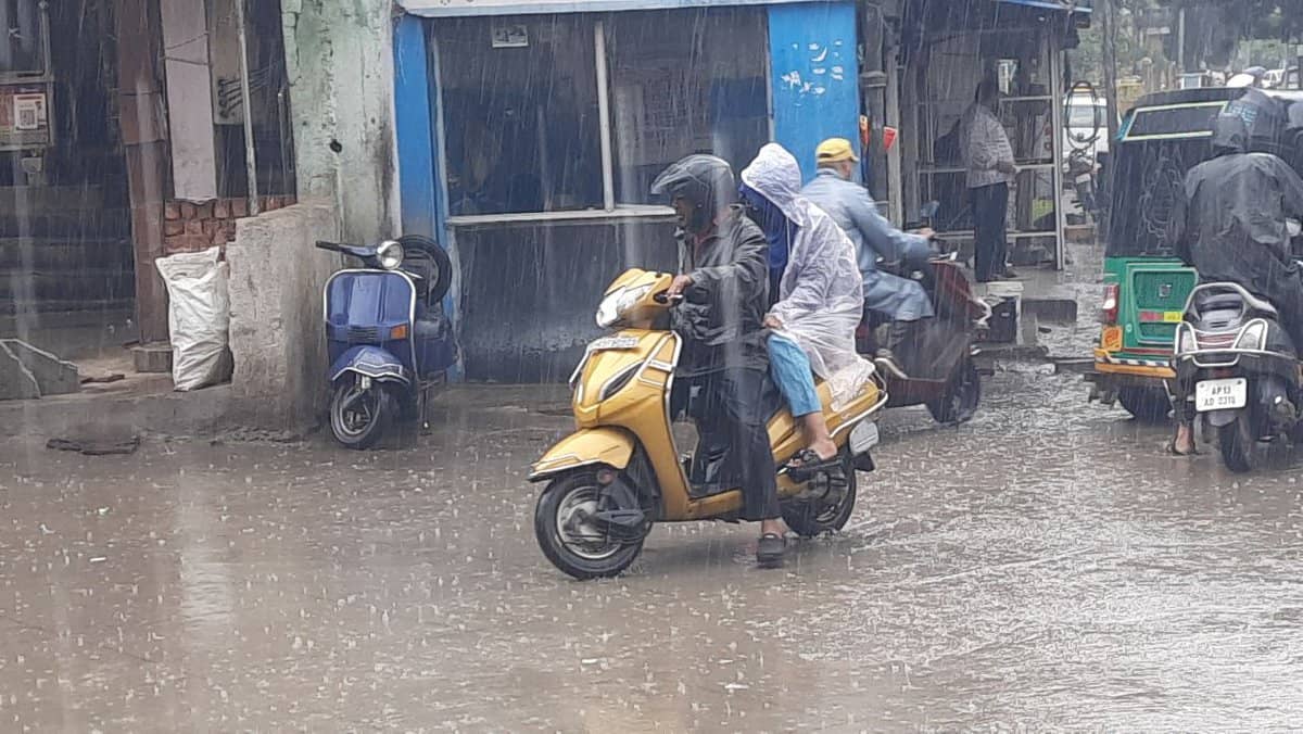 Rains lash part of Telangana