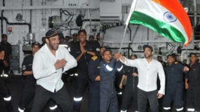 Salman Khan spends a day with Indian Navy in Vishakhapatnam