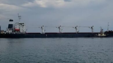 1st ship with grain leaves Ukraine's Odesa port.