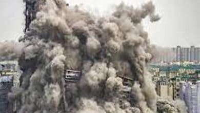 Twin towers demolition: Ground Zero looks like war-ravaged site with heaps of debris