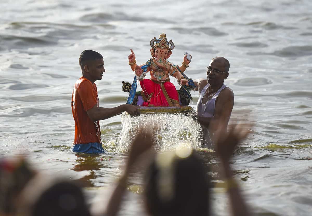 Ganesh Chaturthi festival in Mumbai