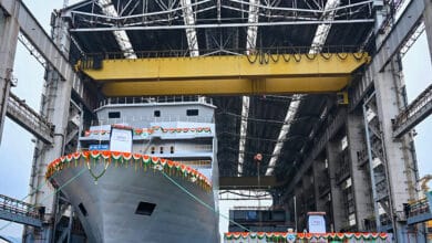 Diving Support Vessels 'Nistar', 'Nipun' launched in Vizag: Navy