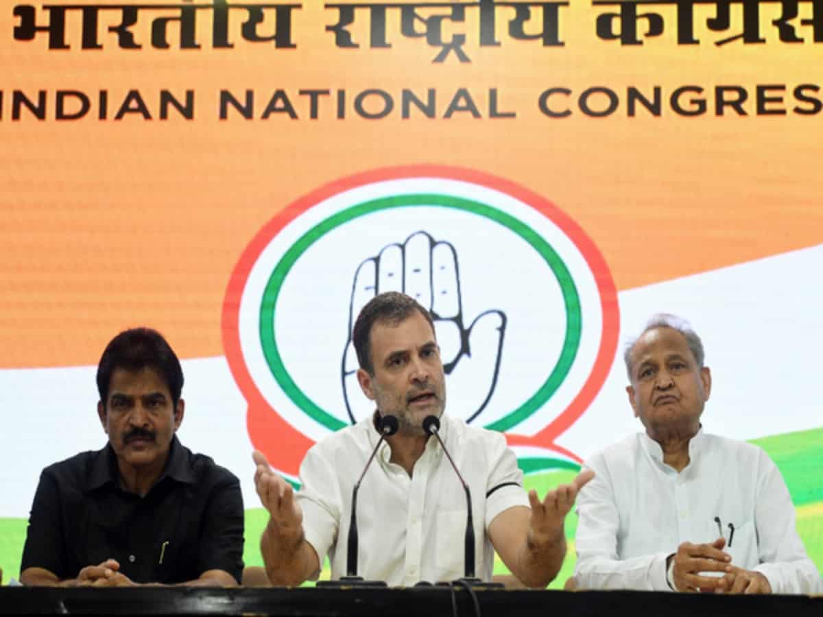 Tharoor, Gehlot emerge probables for Congress prez in case Rahul declines post: Sources