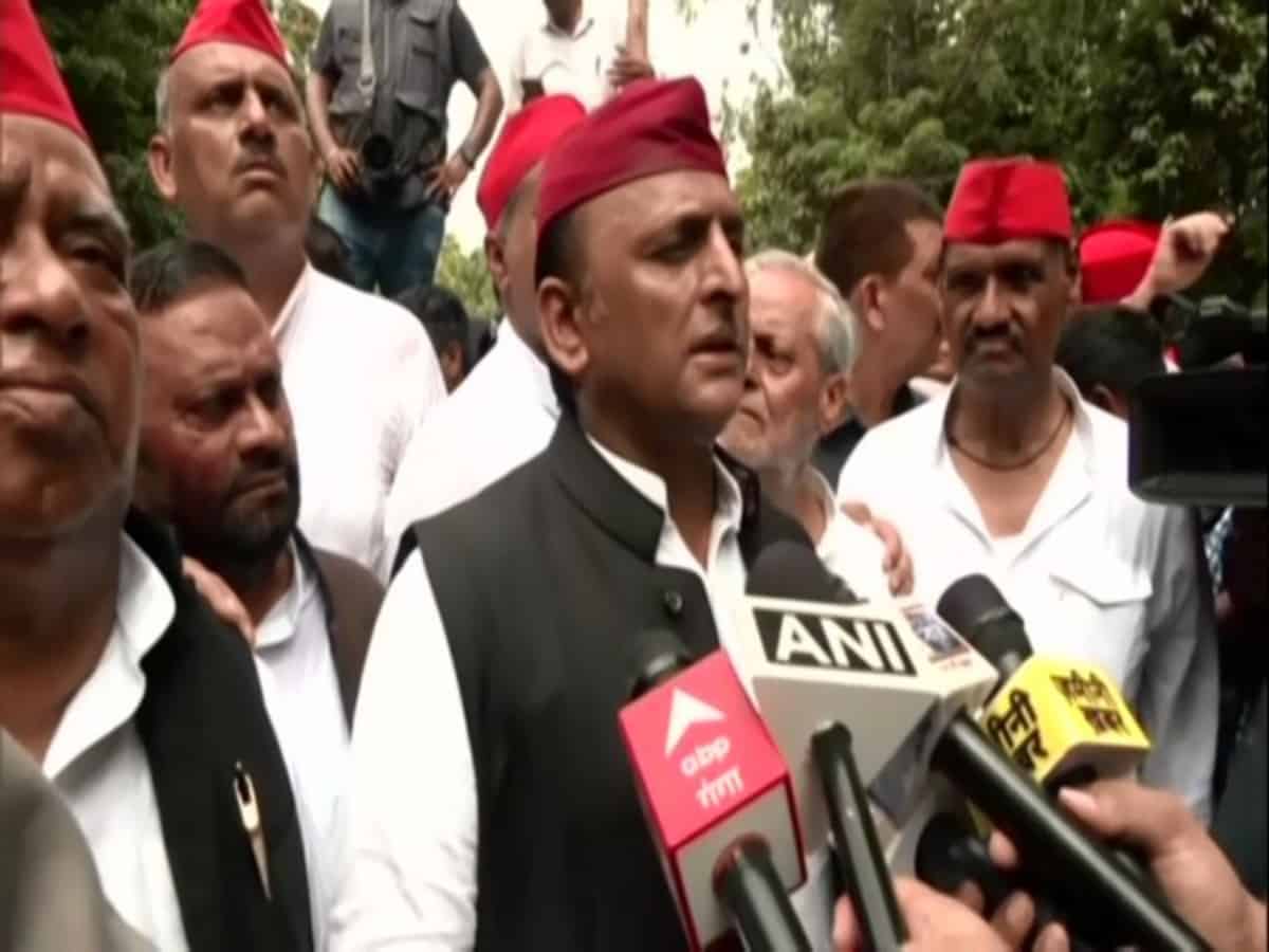 We were stopped from protesting, says Akhilesh Yadav hitting out at Yogi-led UP governmennt