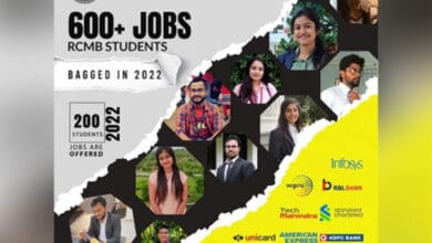 RCMB students bagged 600+ jobs in 2022 placement drives