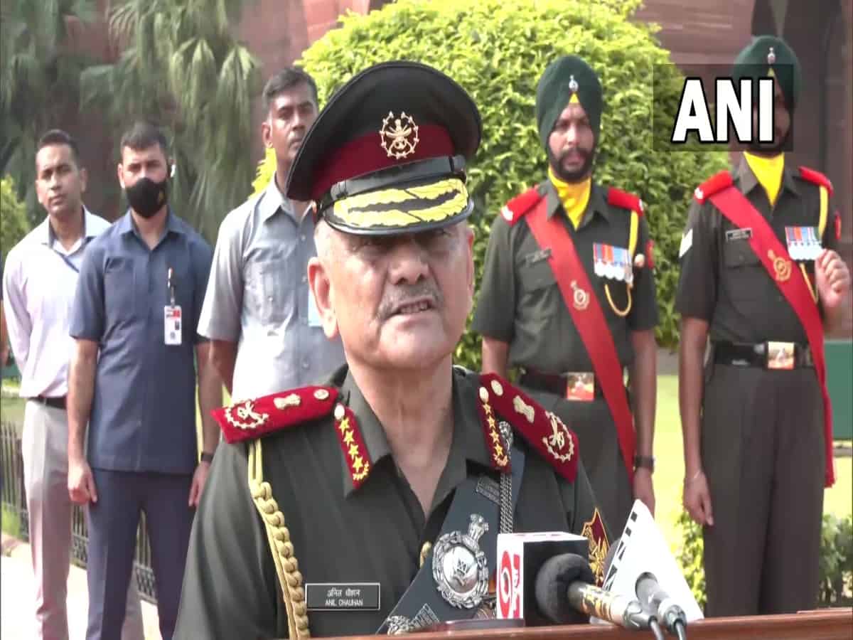Gen Anil Chauhan takes charge as India's Chief of Defence Staff