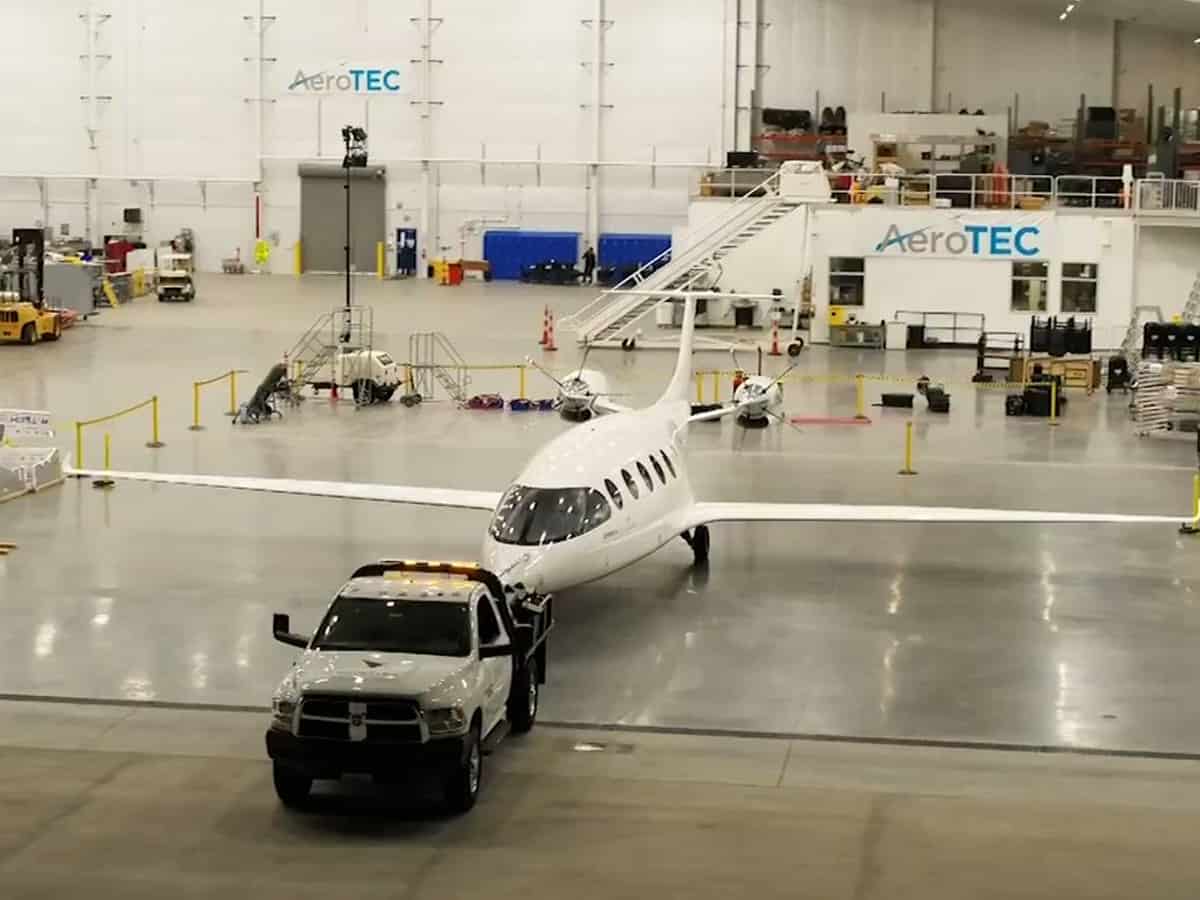 All-electric aircraft prototype takes off on its first flight in US