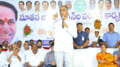 Finance Minister T Harish Rao-