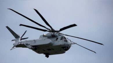 Syrian military helicopter crashes in Hama, all crew dead