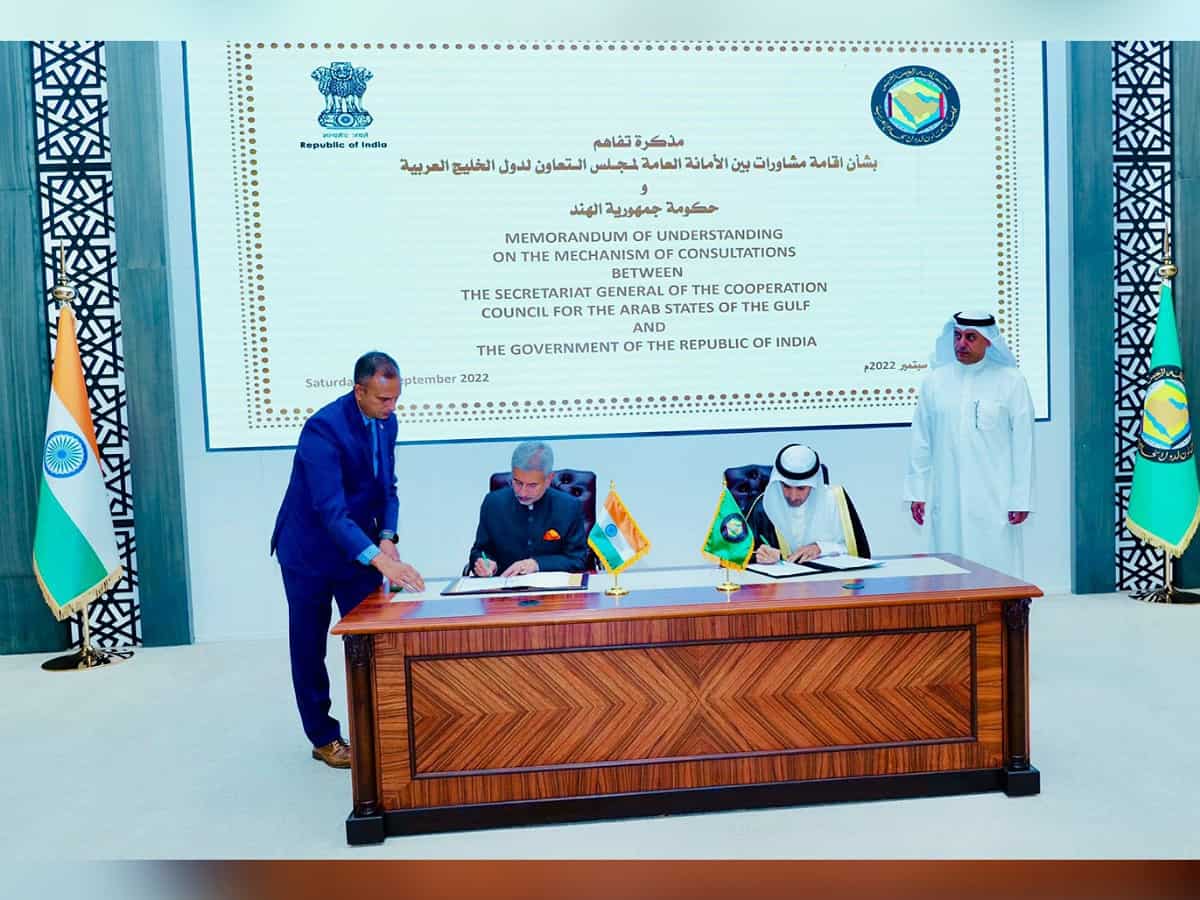 India, GCC sign MoU to facilitate consultations