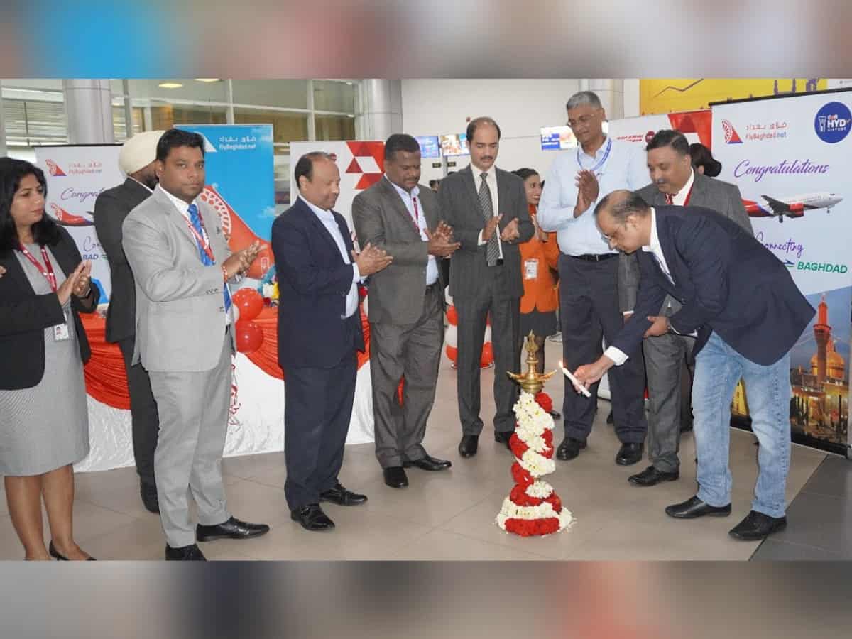 GMR launches maiden direct flight from Hyderabad to Baghdad